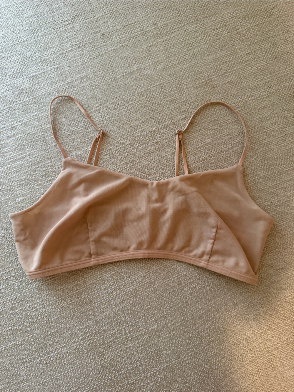 ALO Everyday Seamless Bralette in Nude